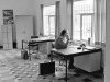 Early day of TTE. Ove Andersson's original office in Waterloo, Brussels. Oct 1975.