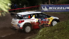 Sebastien Loeb i Daniel Elena (Citroen DSC3 WRC) nadal prowadza w Rajdzie […]