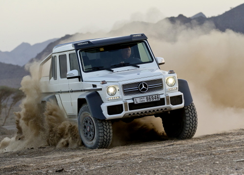 Mercedes-Benz G63 AMG 6x6 Showcar, Dubai 2013