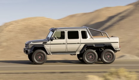 Mercedes-Benz G63 AMG 6x6 Showcar, Dubai 2013