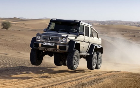 Mercedes-Benz G63 AMG 6x6 Showcar, Dubai 2013