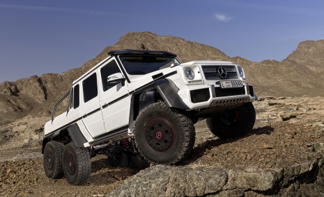 Mercedes-Benz G63 AMG 6x6 Showcar, Dubai 2013