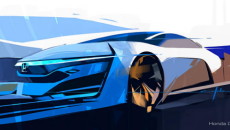 Szkic Hondy FCEV Concept przedstawia futurystyczną stylistykę kolejnej generacji samochodu elektrycznego zasilanego […]