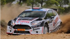 Kajetan Kajetanowicz i Jarosław Baran (Ford Fiesta R5) zajmują po pierwszym dniu […]