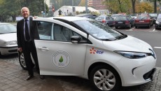 Samochód elektryczny Renault ZOE, który Gdynia otrzymała jako nagrodę w konkursie ECO-MIASTO, […]