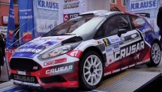 Grzegorz Grzyb i Robert Hundla w Fordzie Fiesta R5 prowadza po pierwszym […]