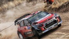 Kris Meeke i Paul Nagle jadący w Citroënie C3 WRC nadal prowadzą […]