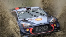 Andreas Mikkelsen i Anders Jæger (Hyundai i20 Coupe WRC) liderują po pierwszym […]