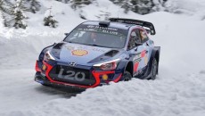 Thierry Neuville i Nicolas Gilsoul (Hyundai i20 Coupe WRC) są po pierwszym […]