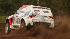 Krzysztof Hołowczyc i Łukasz Kurzeja, jadący tym razem nie MINI, lecz BMW […]