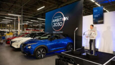 Nissan kontynuuje realizację wizji zeroemisyjnej przyszłości i potwierdza, że wszystkie trzy modele […]